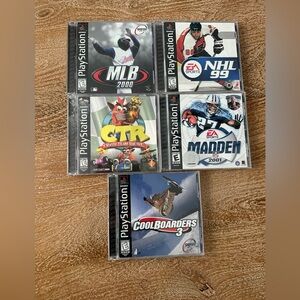 PlayStation 1 Video Games lot